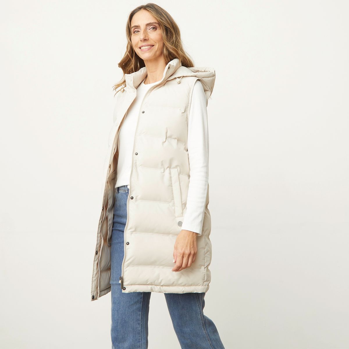 NEWPORT - Parka Sin Mangas Mujer Newport