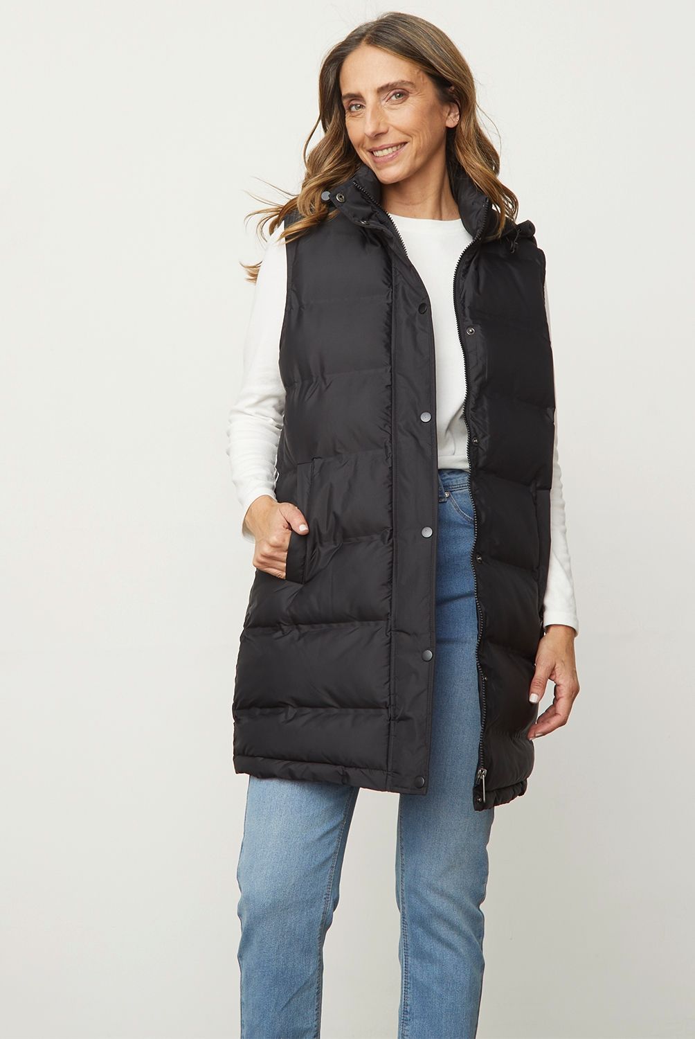 NEWPORT - Parka Sin Mangas Mujer Newport