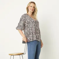 Blusa Manga Larga Mujer