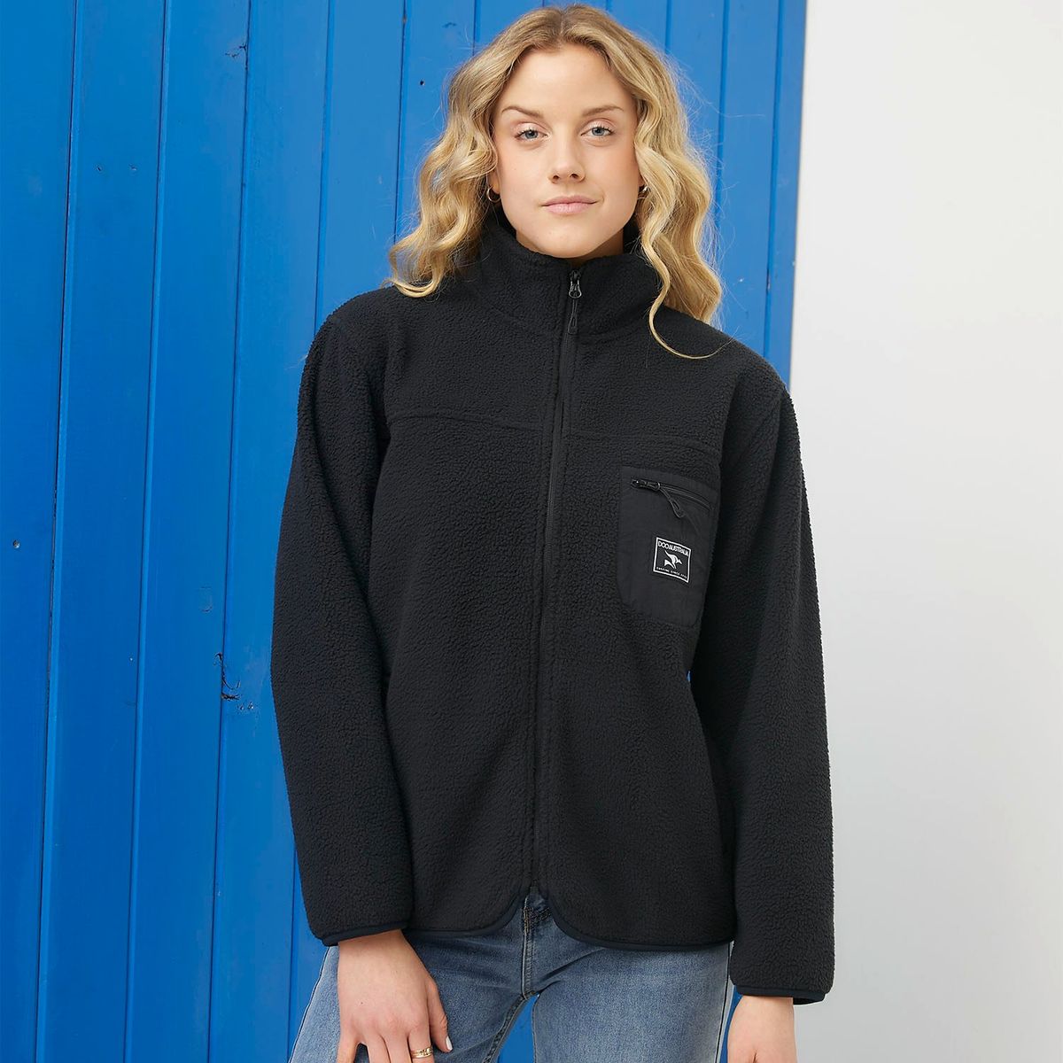 DOO AUSTRALIA - Polerón Mujer Doo Australia Chiporro Cuello Alto