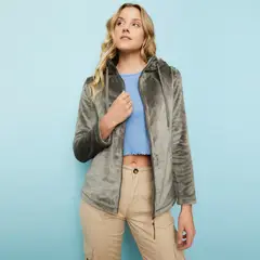 DOO AUSTRALIA - Polerón Polar Mujer con Gorro