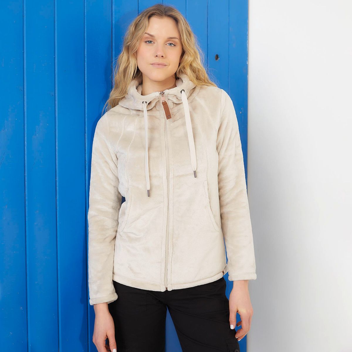 DOO AUSTRALIA - Polerón Polar Doo Australia Mujer con Gorro