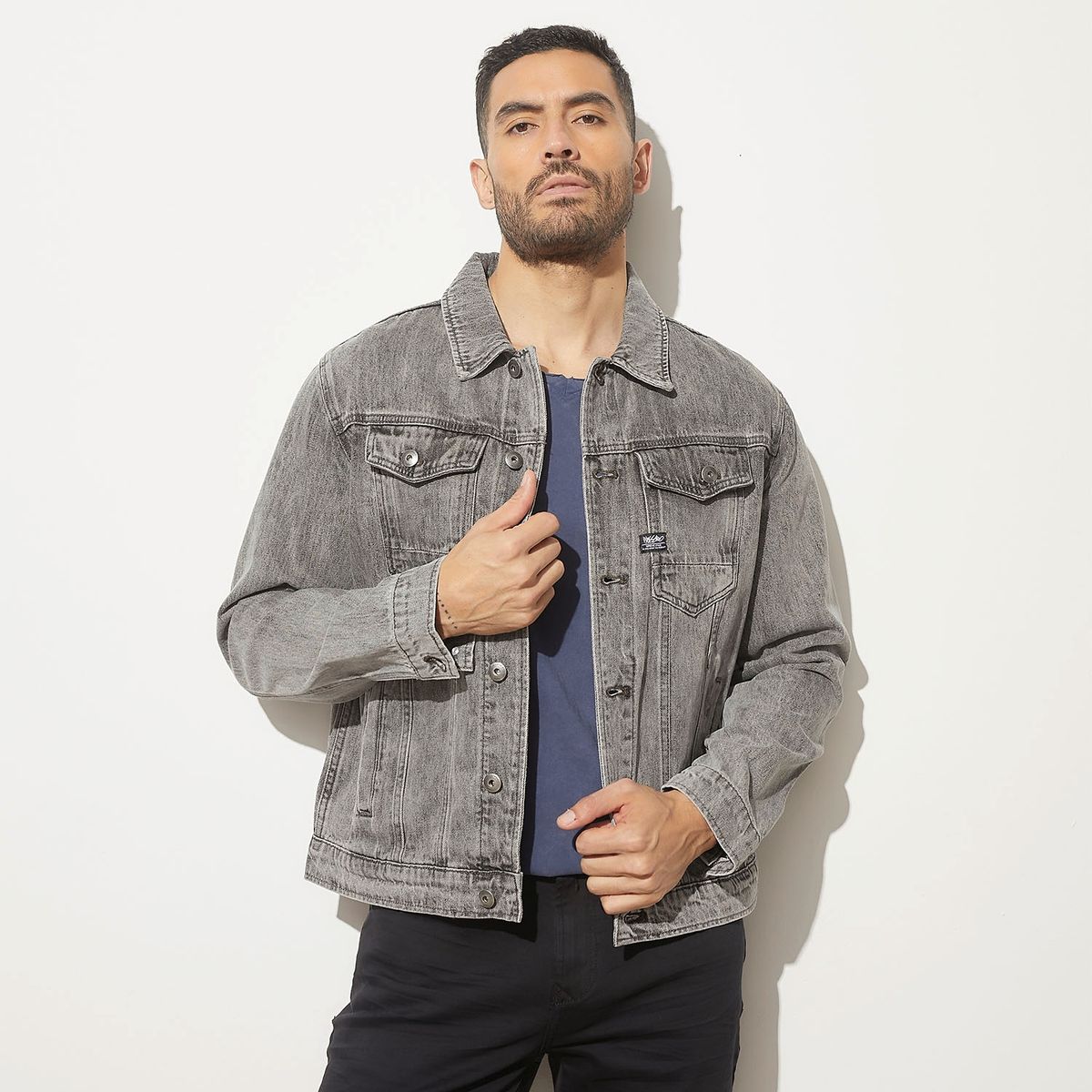 MOSSIMO - Chaqueta De Jeans Hombre Mossimo