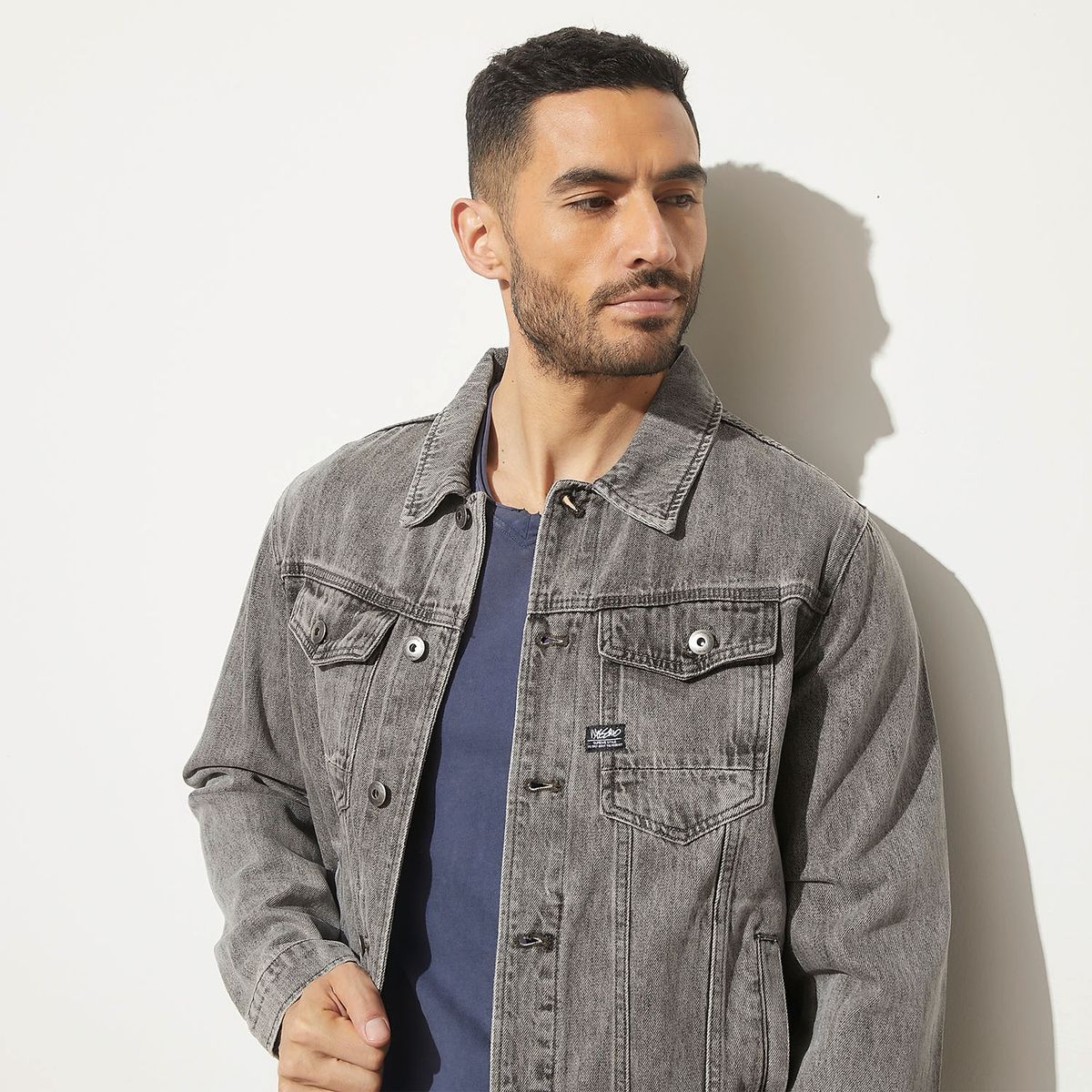 MOSSIMO - Chaqueta De Jeans Hombre Mossimo