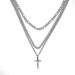 MOSSIMO - Pack De 3 Cadenas Hombre