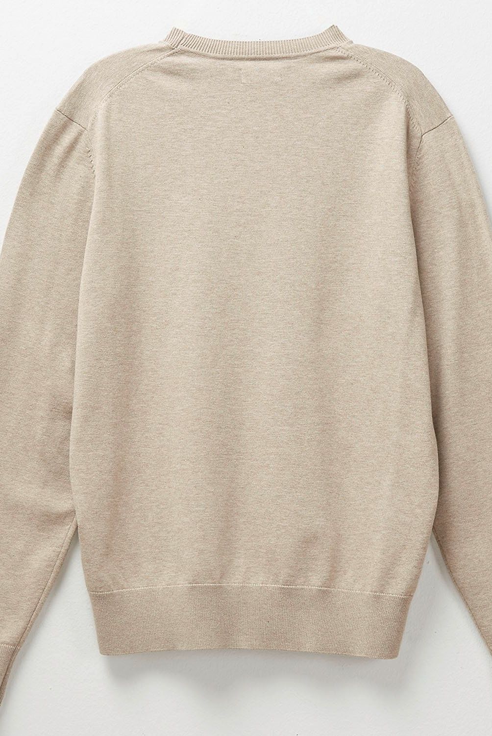 BASEMENT - Sweater Liso Regular Fit Algodón Hombre Basement