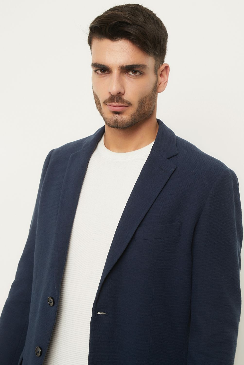 BASEMENT - Blazer Algodón Slim Fit Hombre Basement
