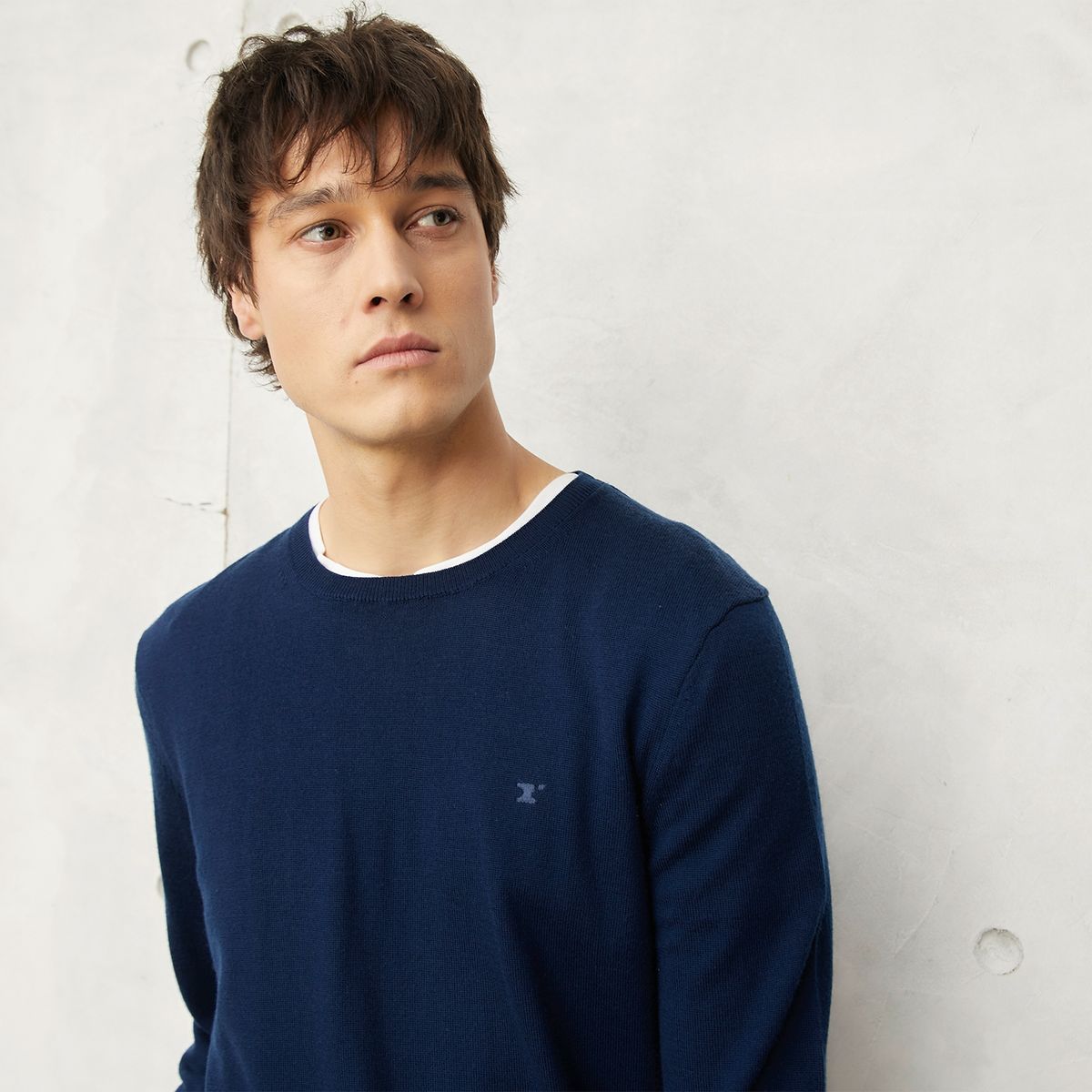 WOLF&HANK - Sweater Algodón Cuello Redondo Wolf&Hank Hombre Manga Larga