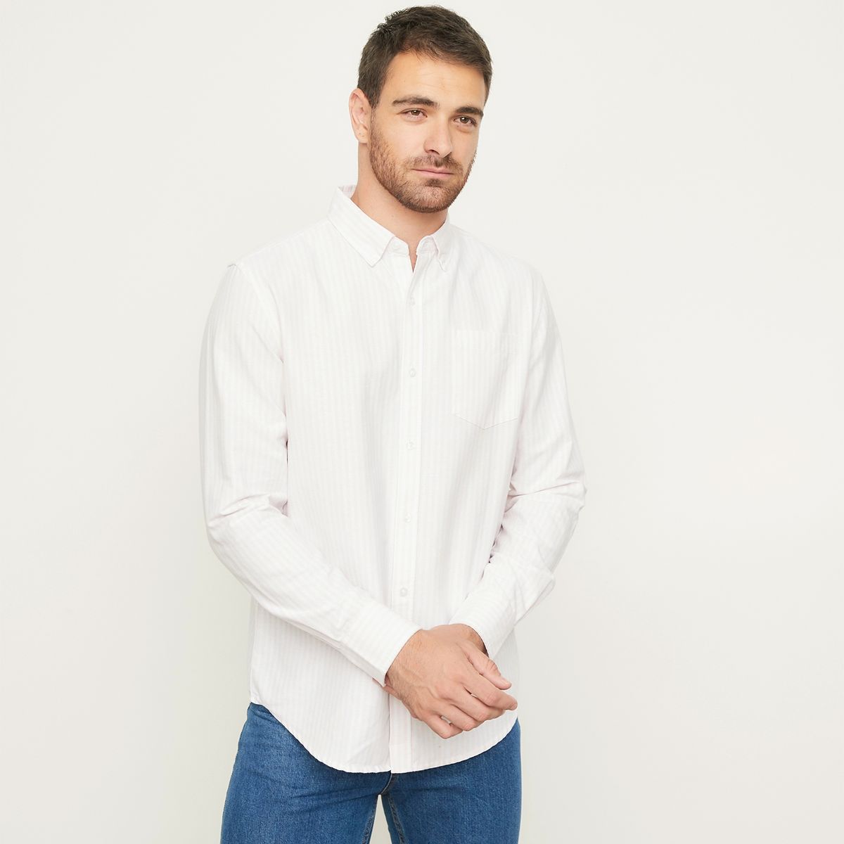 NEWPORT - Camisa Manga Larga Hombre Newport