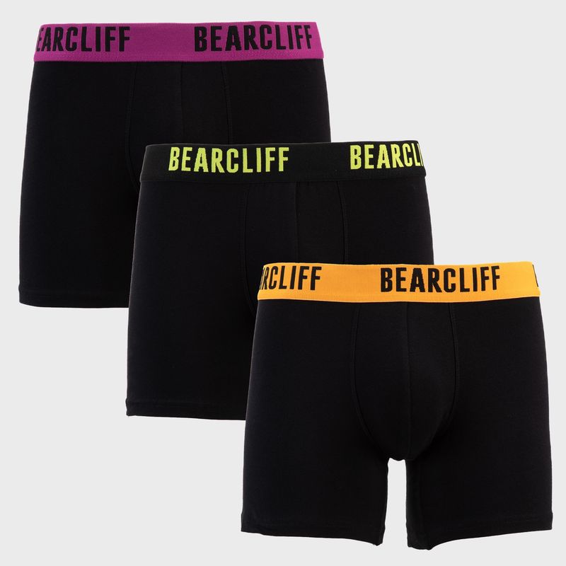 BEARCLIFF - Pack 3 Bóxer Algodón Hombre Bearcliff