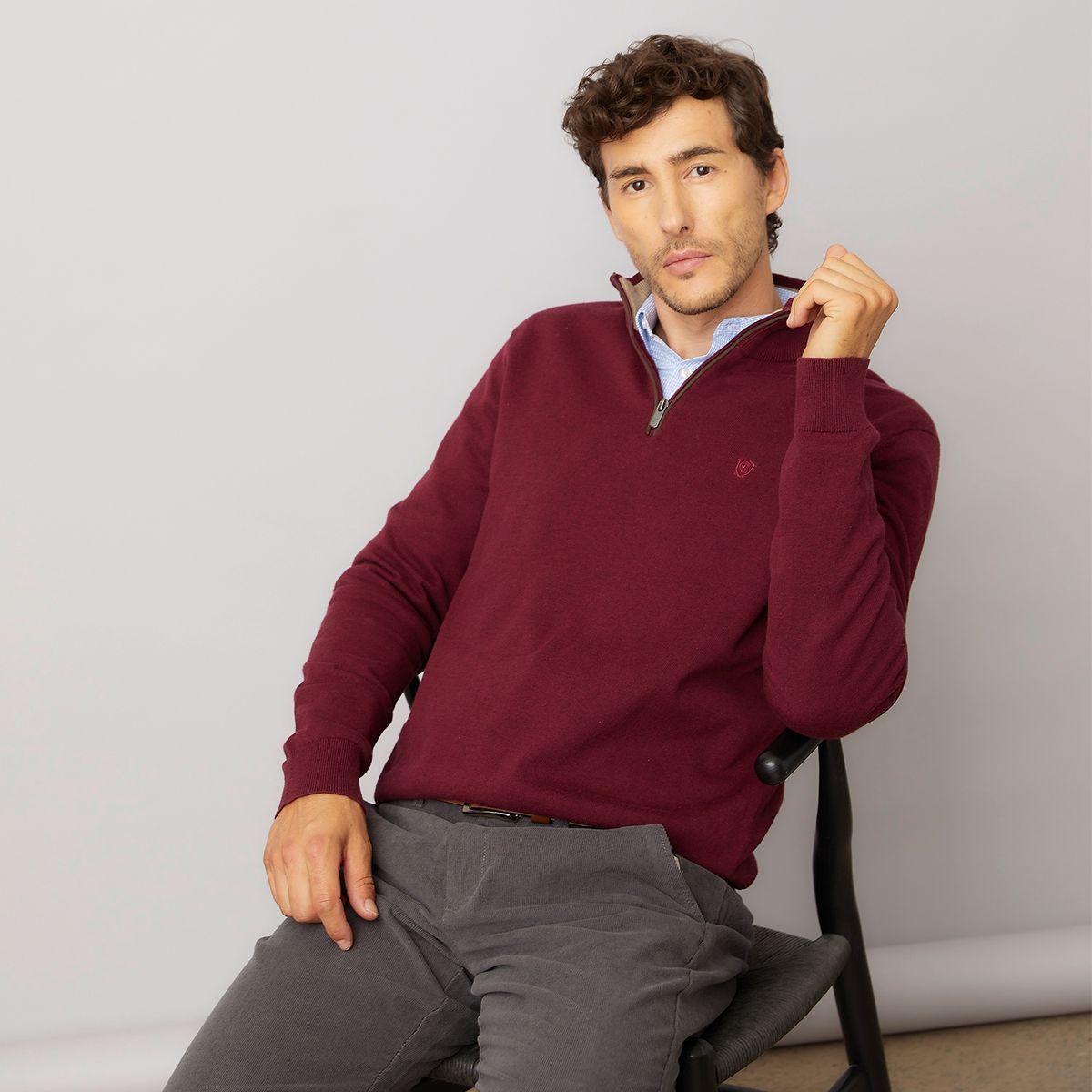 CHRISTIAN LACROIX - Sweater Sport Manga Larga Recto Hombre Christian Lacroix