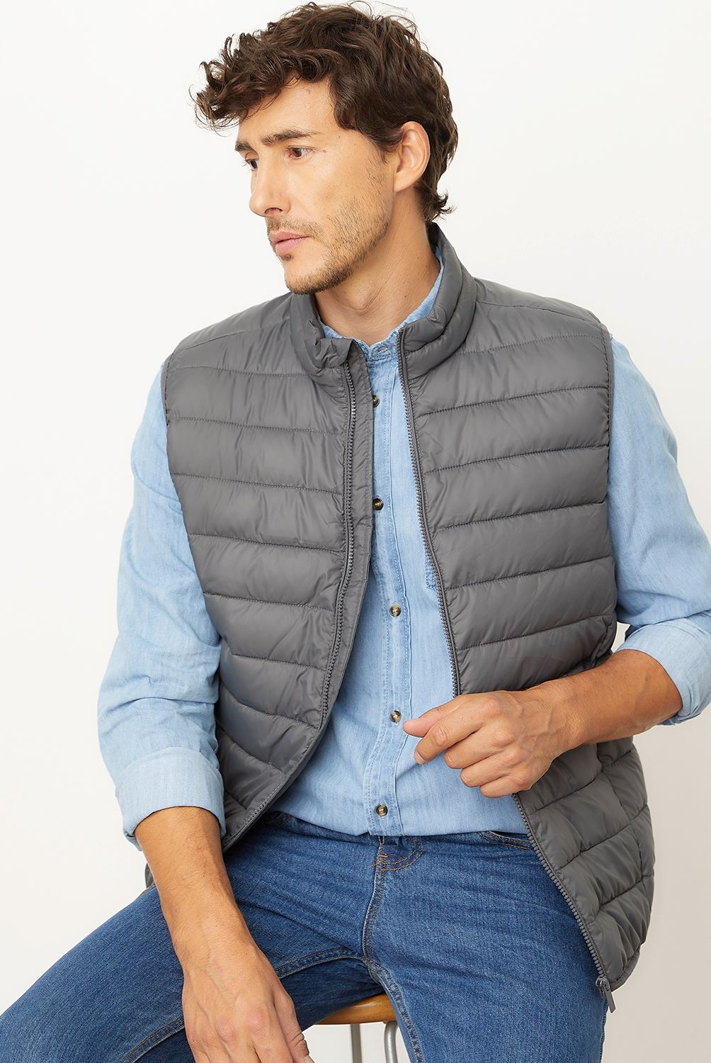 NEWPORT - Parka Sport Sin Mangas Hombre Newport