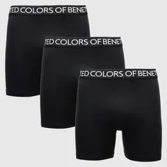 BENETTON - Pack De 3 Boxers Algodón Hombre