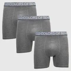 BENETTON - Pack De 3 Boxers Algodón Hombre