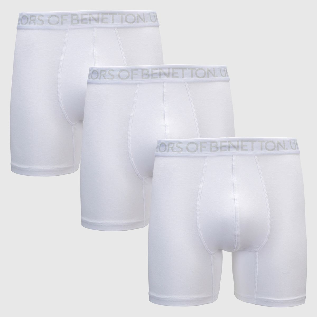 BENETTON - Pack De 3 Boxers Algodón Hombre Benetton