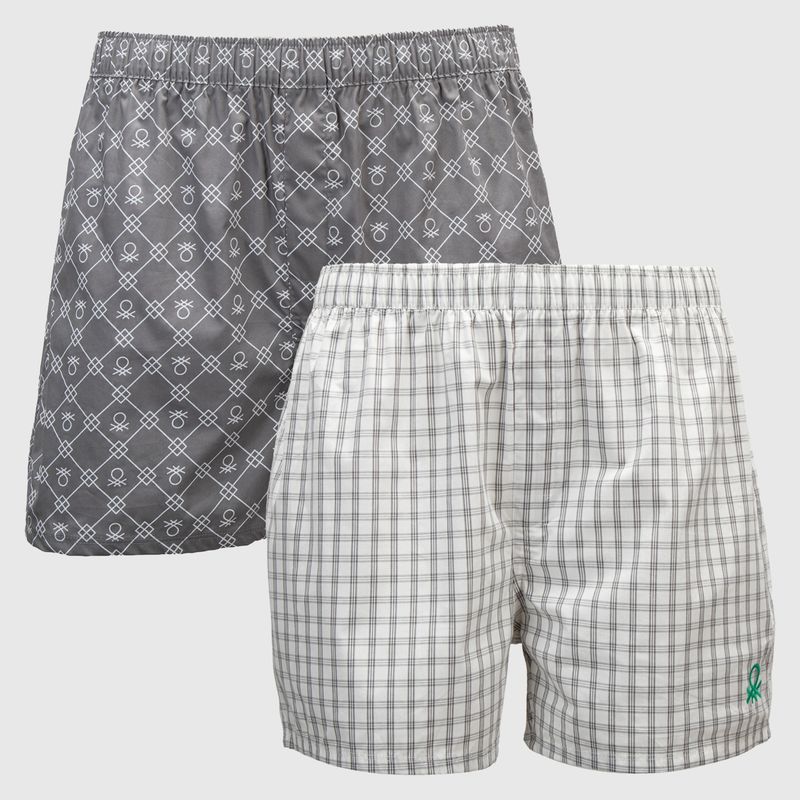 BENETTON - Pack De 2 Boxer Hombre Benetton