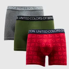 BENETTON - Pack 3 Boxers Bambú Hombre