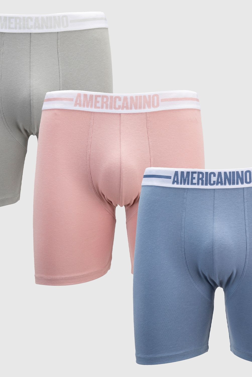 AMERICANINO - Pack De 3 Boxers Algodón Orgánico Hombre Americanino