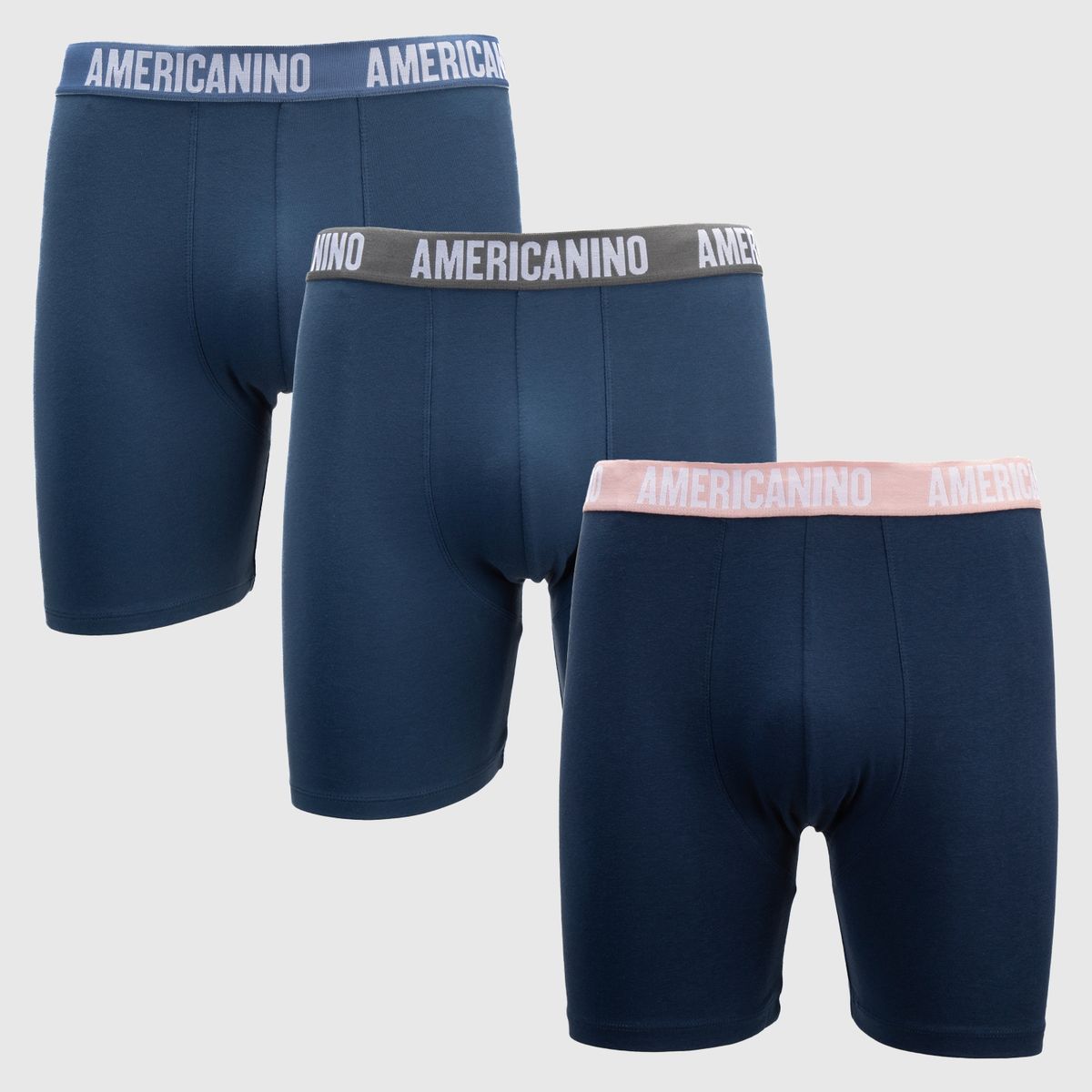 AMERICANINO - Americanino Pack de 3 Boxers Algodón Orgánico Hombre
