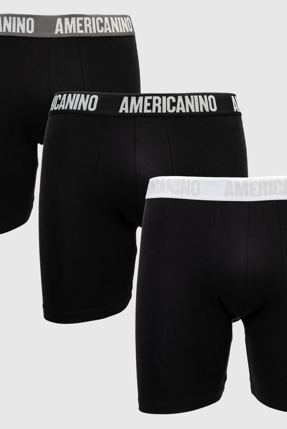 AMERICANINO - Pack De 3 Boxers Algodón Orgánico Hombre Americanino