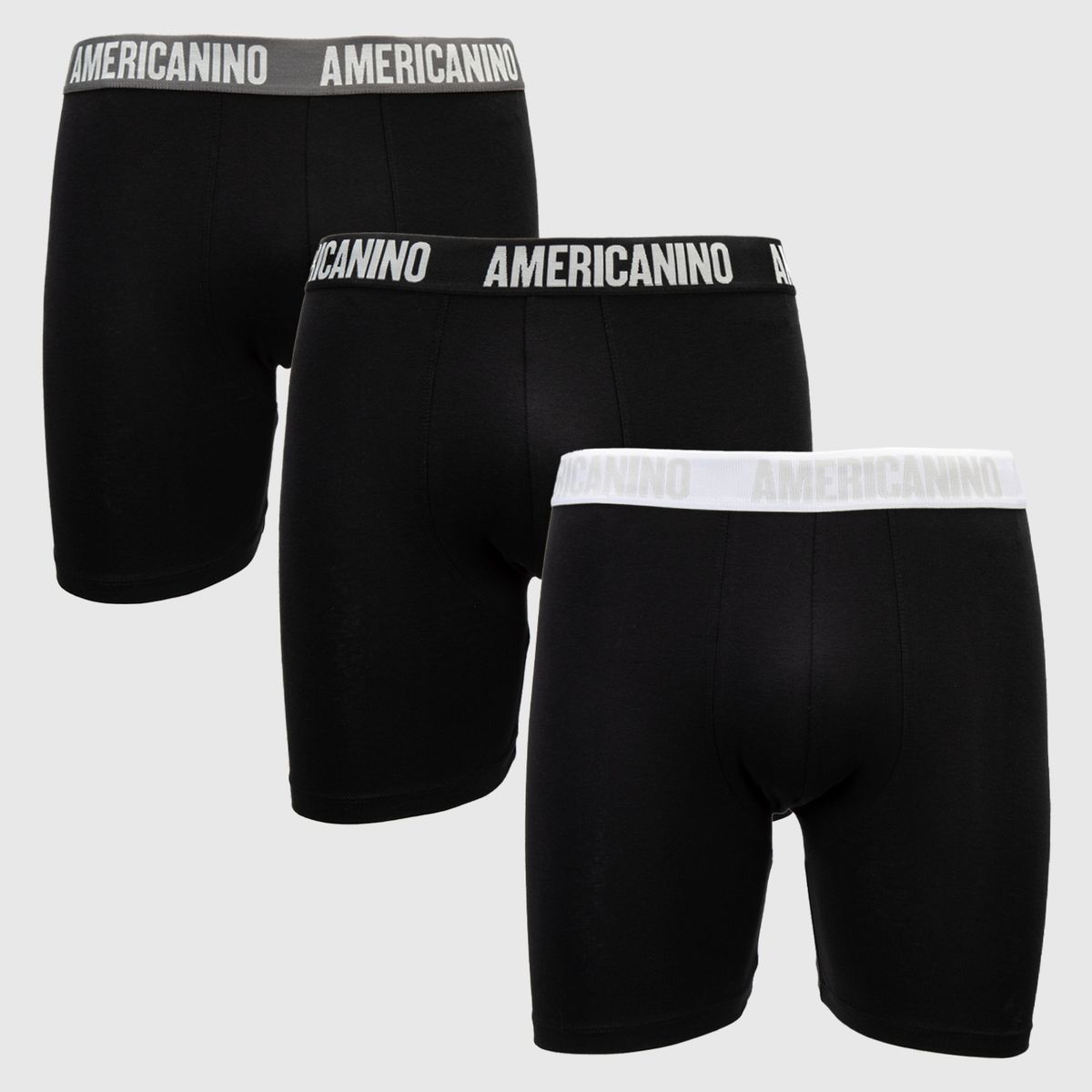 AMERICANINO - Americanino Pack de 3 Boxers Algodón Orgánico Hombre