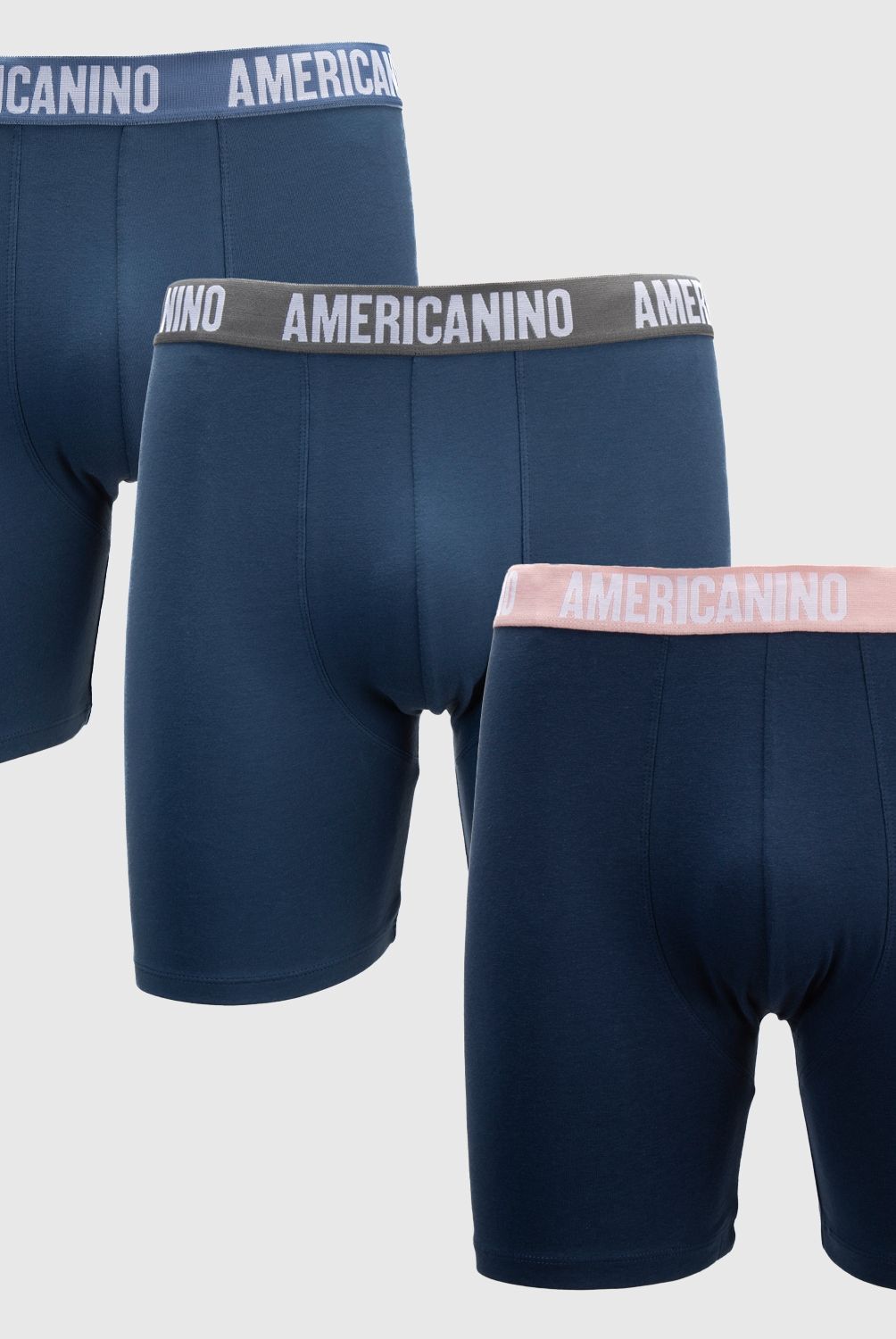 AMERICANINO - Pack De 3 Boxers Algodón Orgánico Hombre Americanino