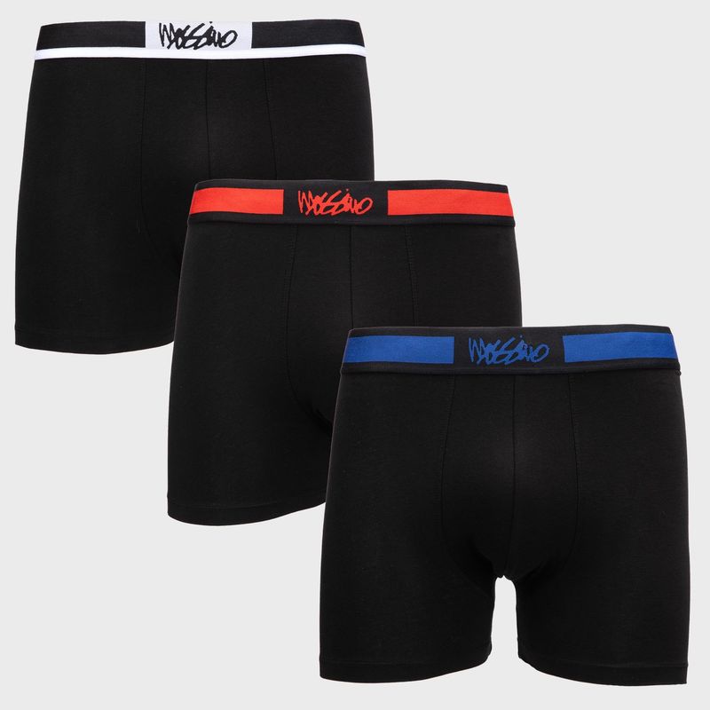 MOSSIMO - Pack 3 Bóxer Tejido Algodón Hombre Mossimo