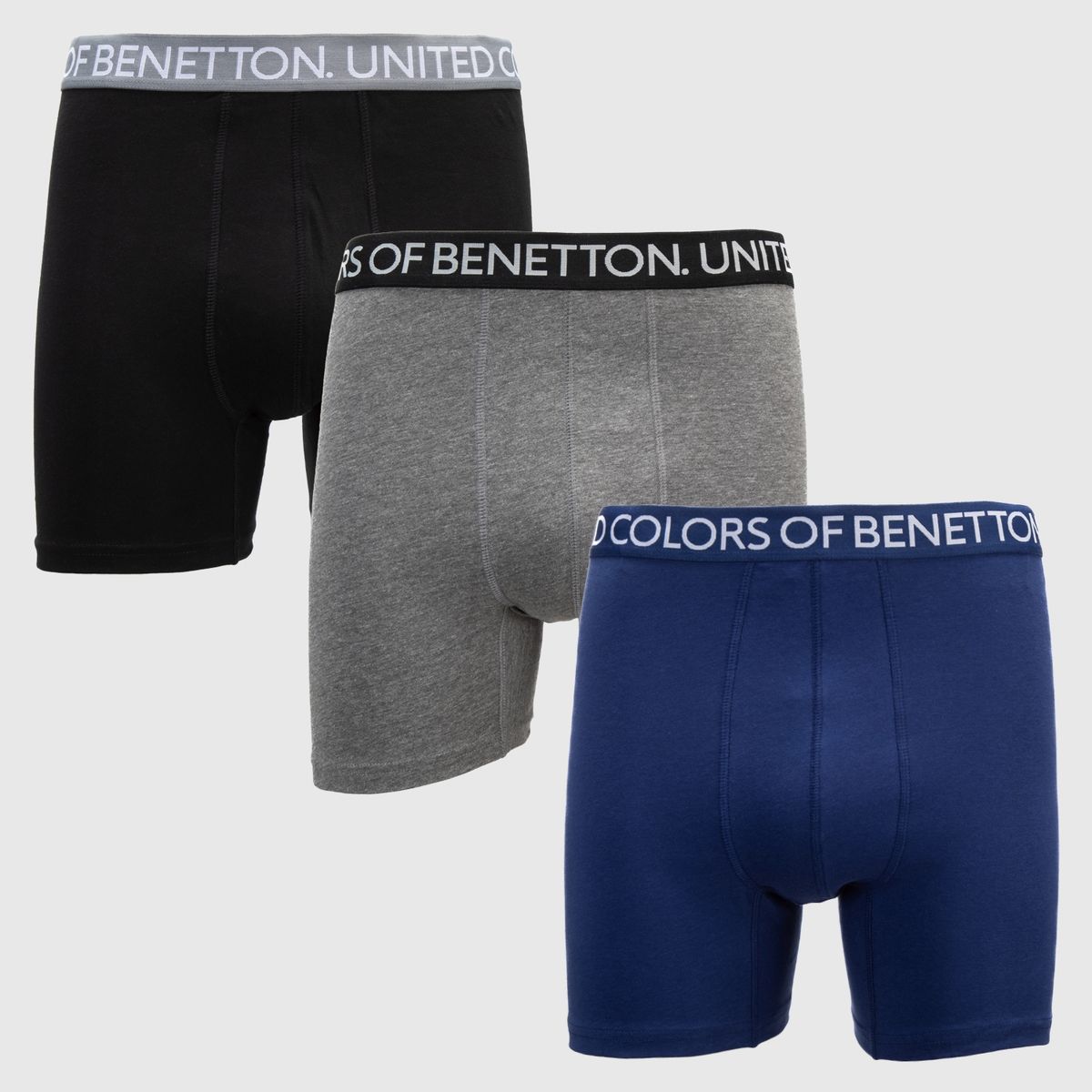 BENETTON - Pack De 3 Boxer Hombre Benetton