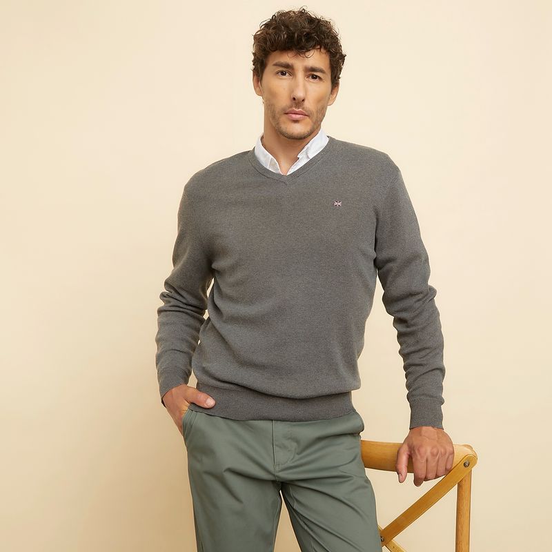 UNIVERSITY CLUB - Sweater Manga Larga Hombre University Club