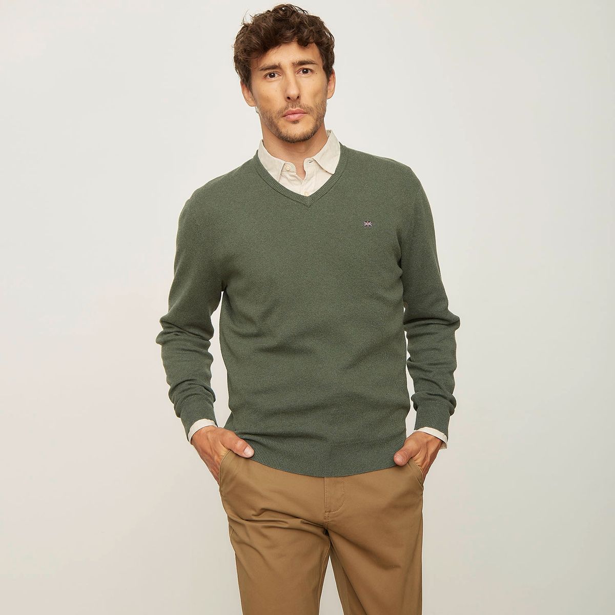 UNIVERSITY CLUB - Sweater Manga Larga Hombre University Club