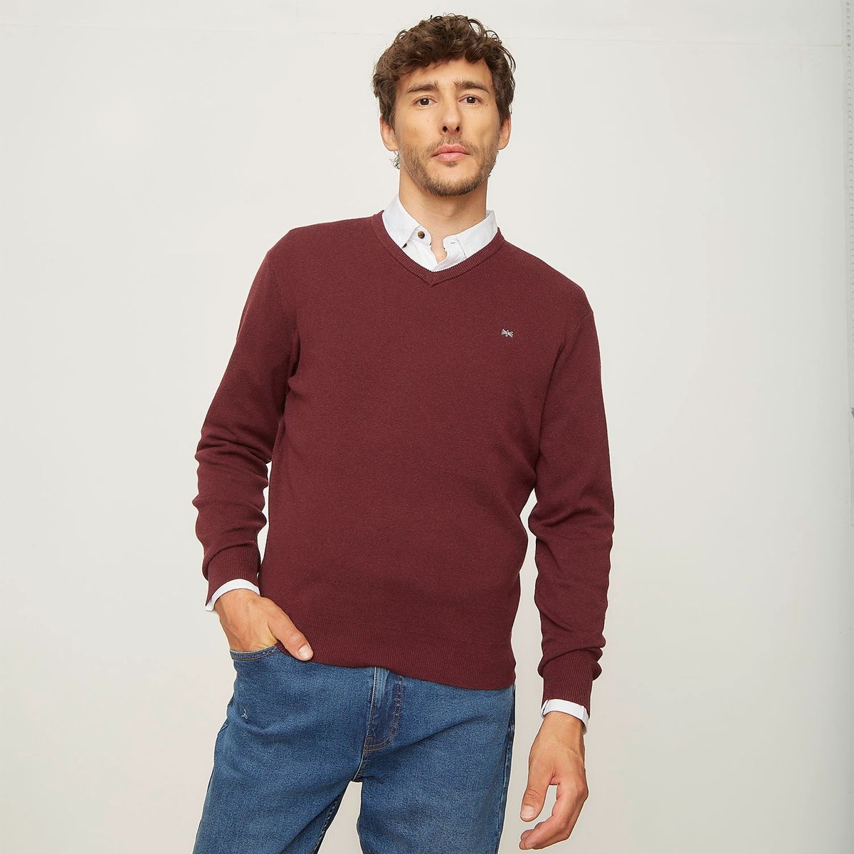 UNIVERSITY CLUB - Sweater Manga Larga Hombre University Club