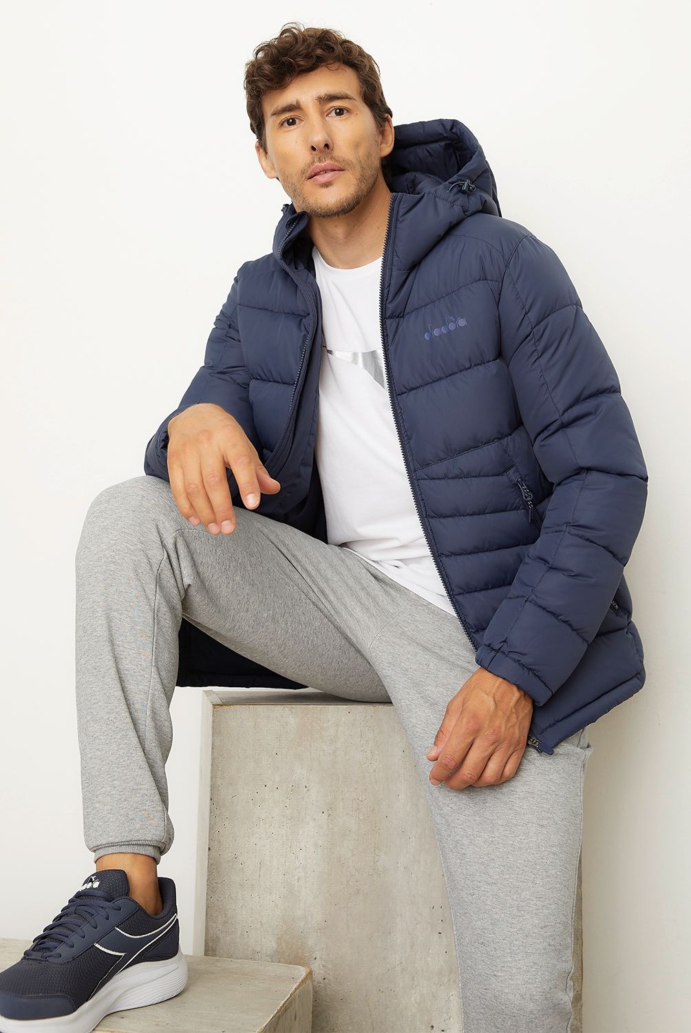 DIADORA - Parka Deportiva Hombre Diadora