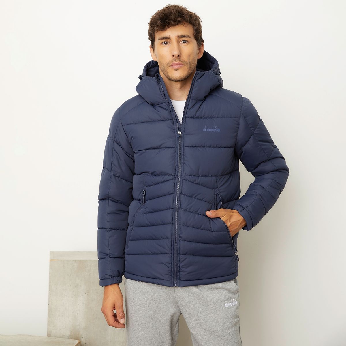 DIADORA - Parka Deportiva Hombre Diadora