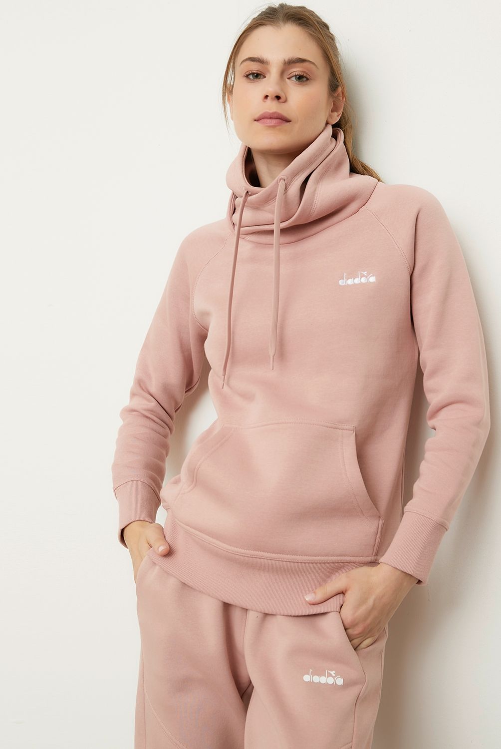 DIADORA - Polerón Algodón Mujer Diadora
