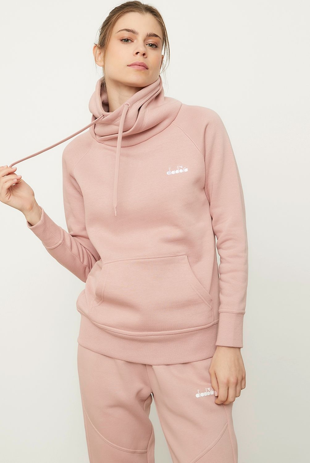 DIADORA - Polerón Algodón Mujer Diadora