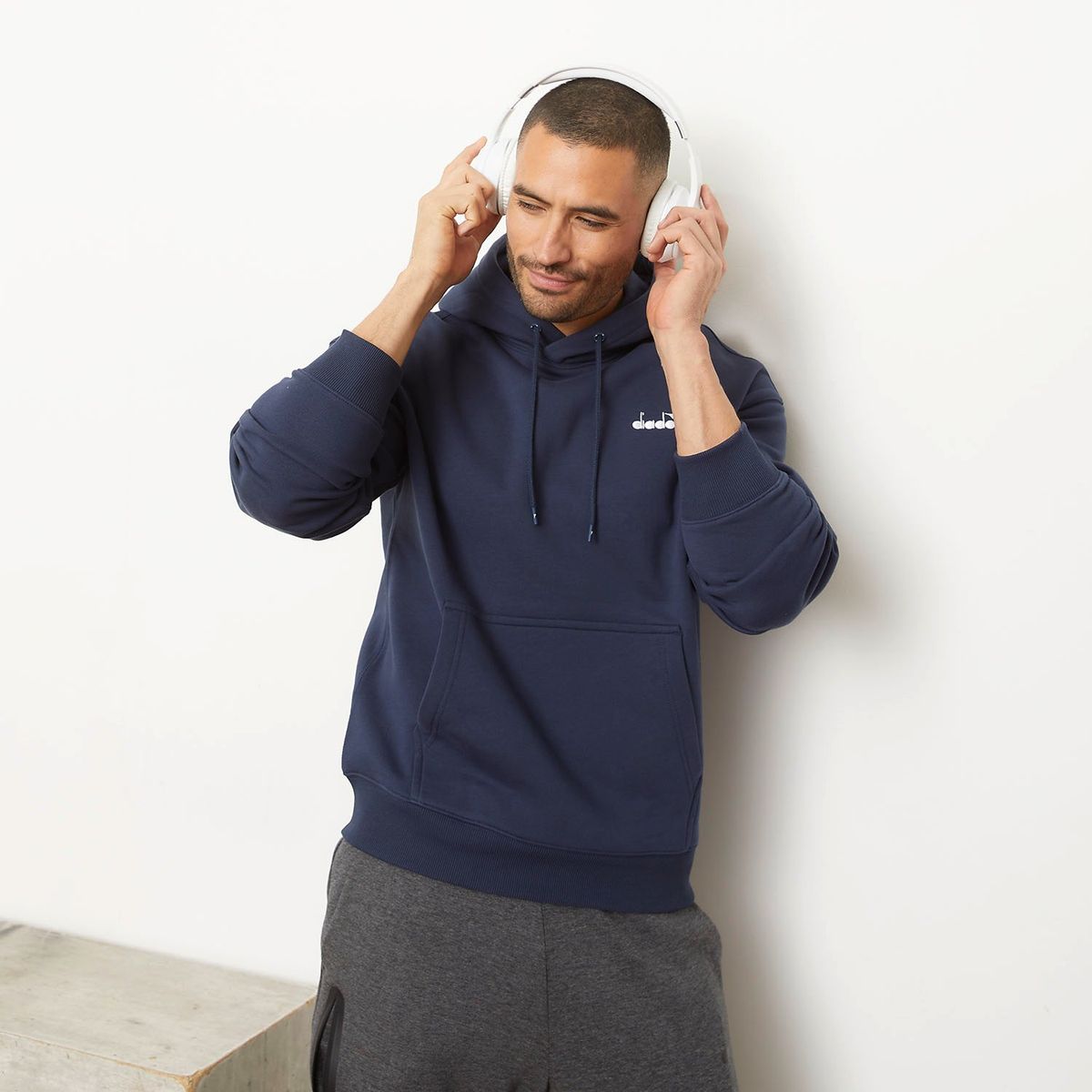 DIADORA - Polerón Algodón Hombre Diadora