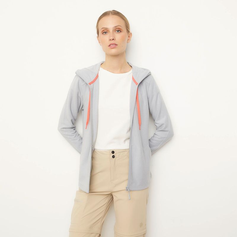 MOUNTAIN GEAR - Polar Deportivo Mountain Gear Mujer Manga Larga Con Capucha
