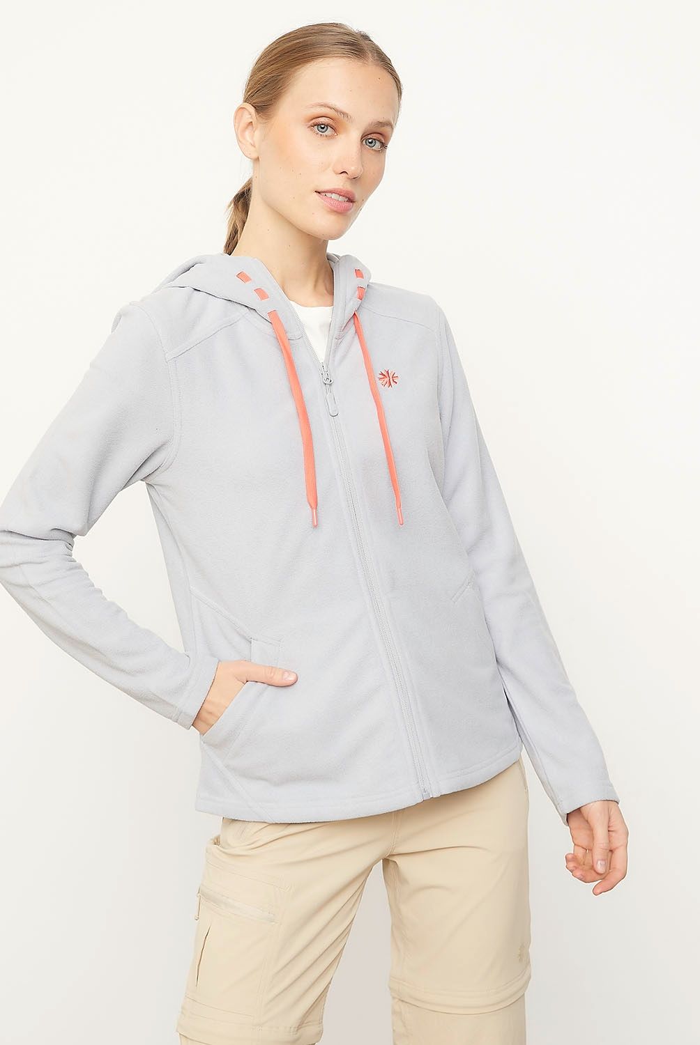 MOUNTAIN GEAR - Polar Deportivo Mountain Gear Mujer Manga Larga Con Capucha
