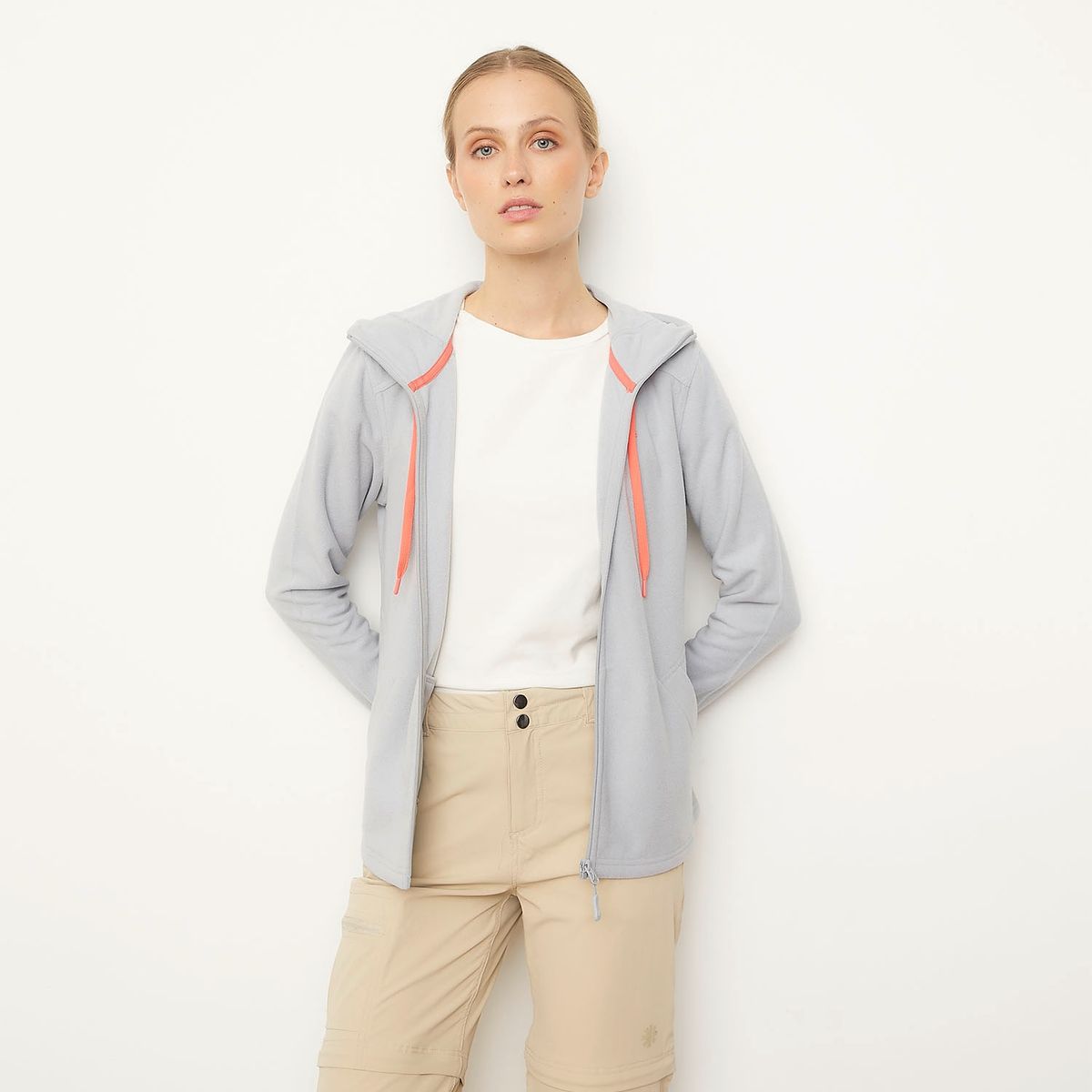 MOUNTAIN GEAR - Polar Deportivo Mountain Gear Mujer Manga Larga Con Capucha