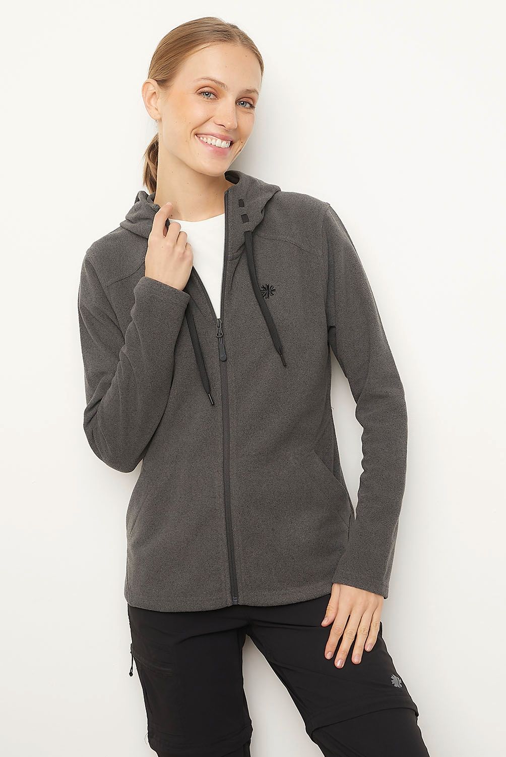 MOUNTAIN GEAR - Polar Deportivo Mountain Gear Mujer Manga Larga Con Capucha