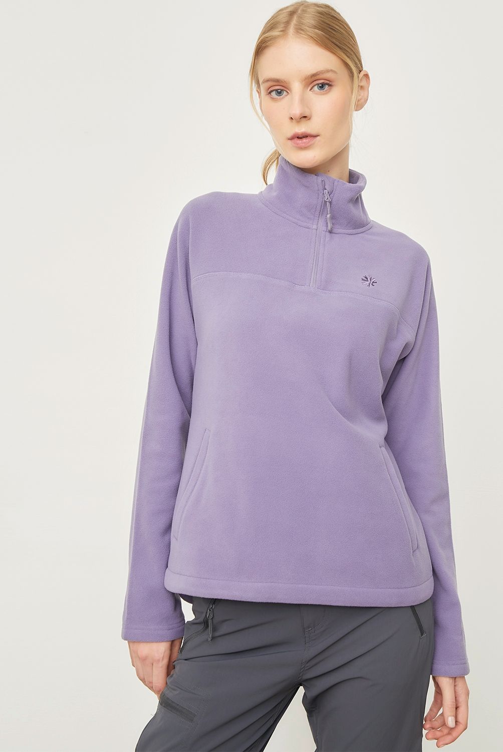 MOUNTAIN GEAR - Polar Mountain Gear Deportiva Mujer Manga Larga Con Cremallera