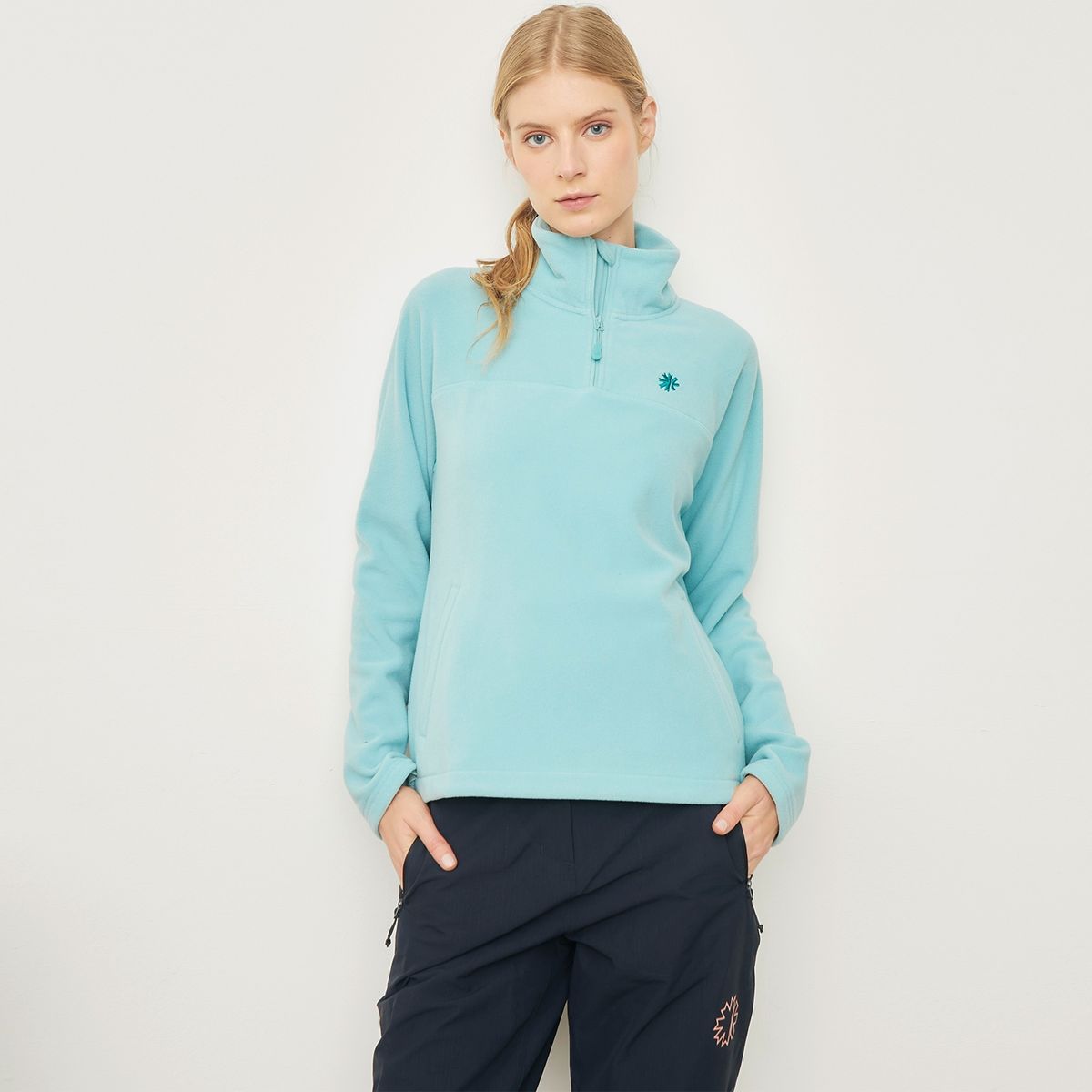 MOUNTAIN GEAR - Polar Mountain Gear Deportiva Mujer Manga Larga Con Cremallera