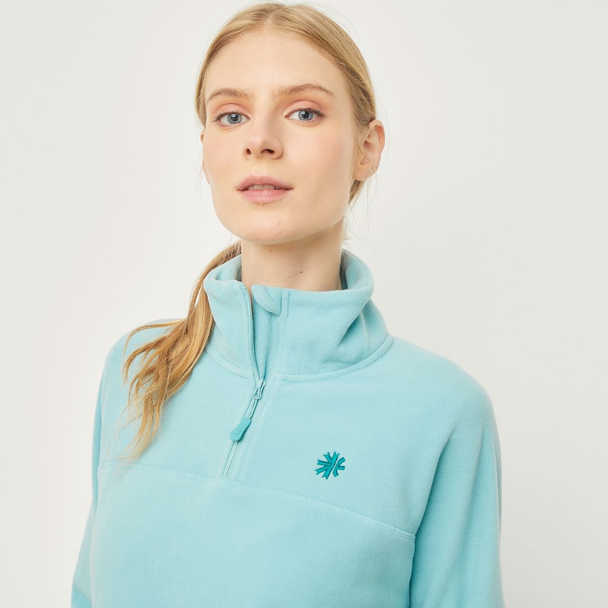 MOUNTAIN GEAR - Polar Mountain Gear Deportiva Mujer Manga Larga Con Cremallera