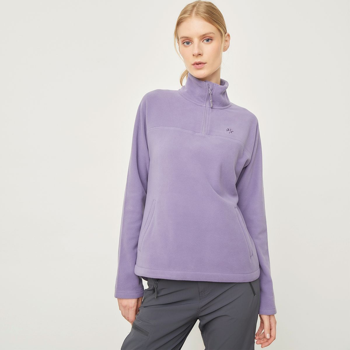 MOUNTAIN GEAR - Polar Mountain Gear Deportiva Mujer Manga Larga Con Cremallera