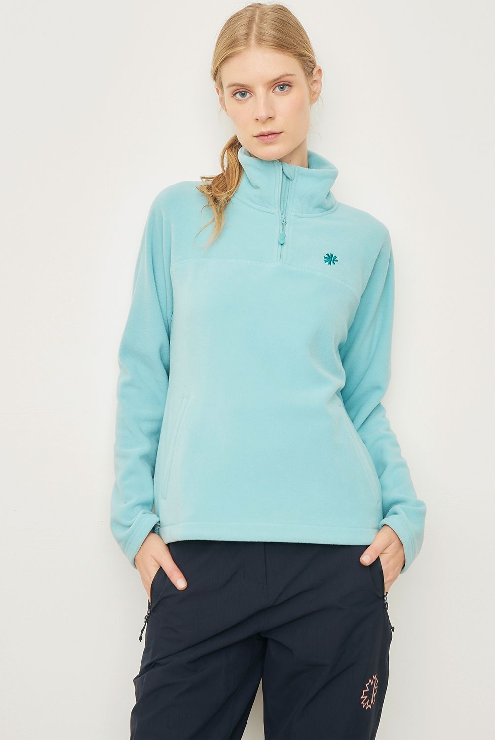 MOUNTAIN GEAR - Polar Mountain Gear Deportiva Mujer Manga Larga Con Cremallera