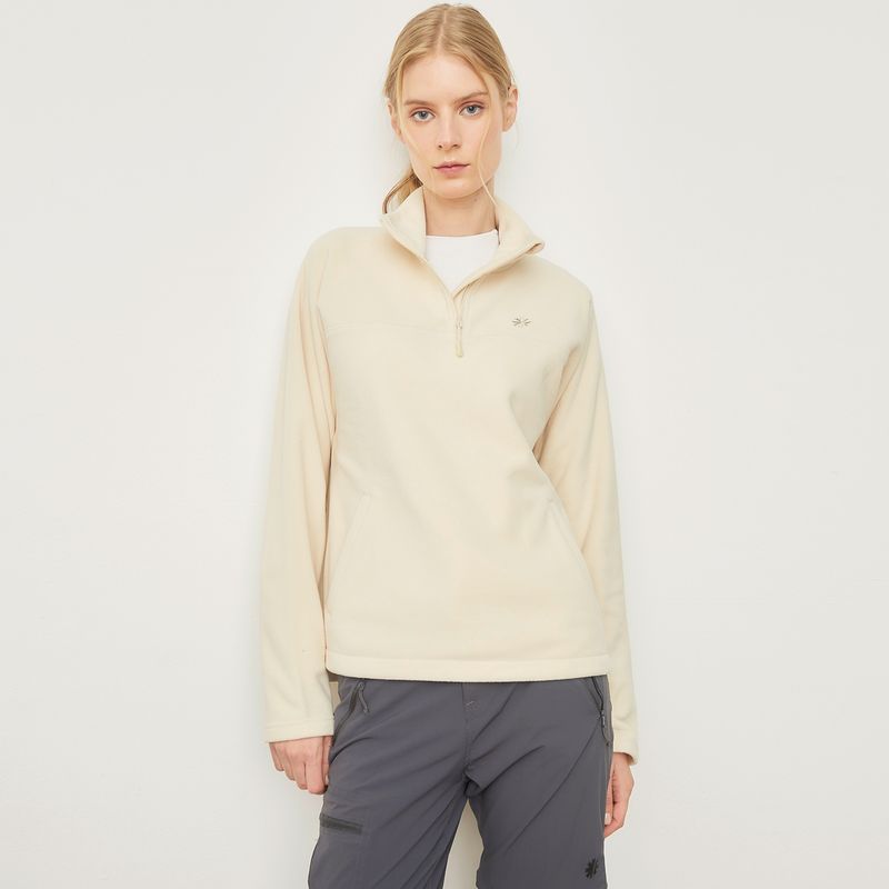 MOUNTAIN GEAR - Polar Mountain Gear Deportiva Mujer Manga Larga Con Cremallera