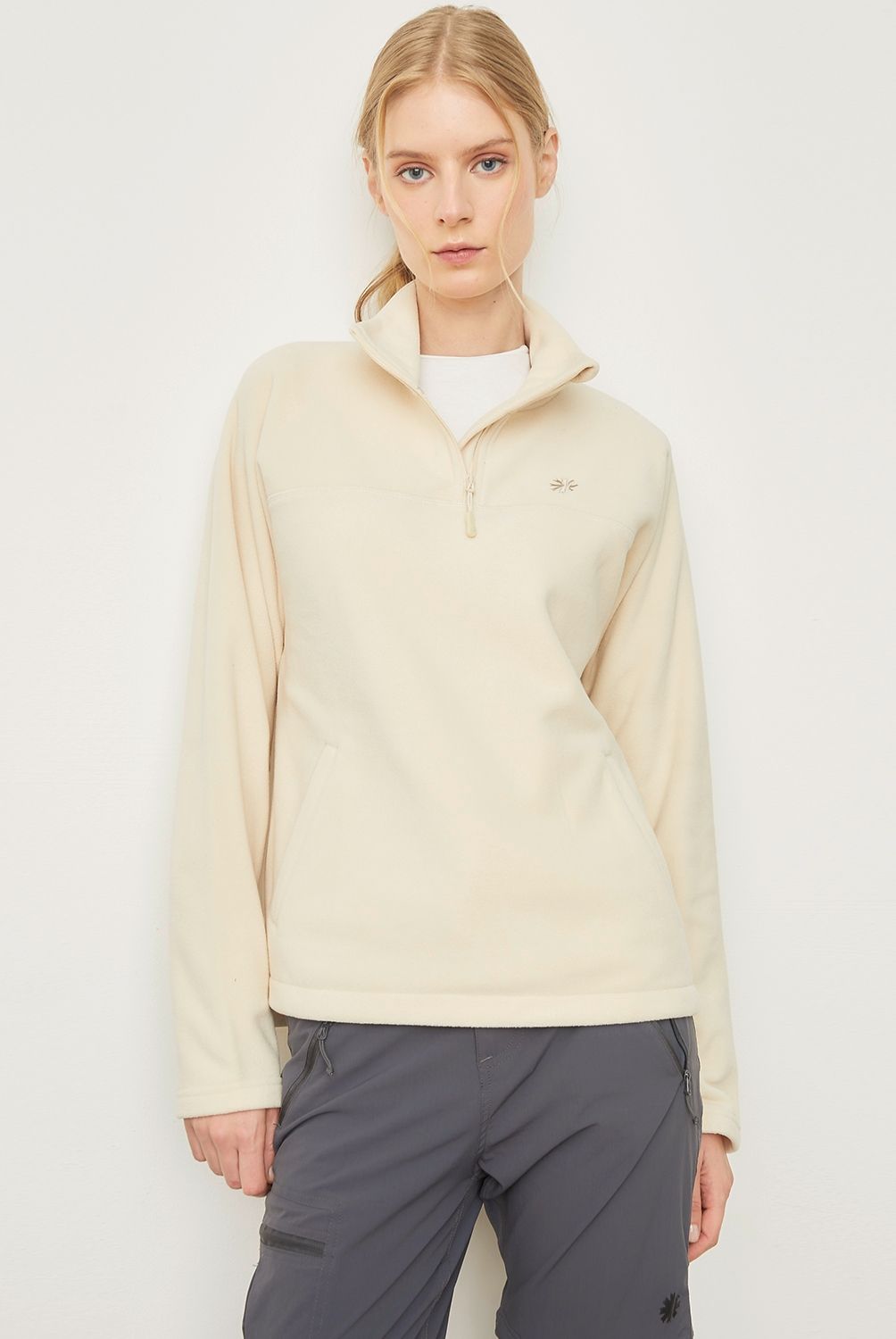 MOUNTAIN GEAR - Polar Mountain Gear Deportiva Mujer Manga Larga Con Cremallera