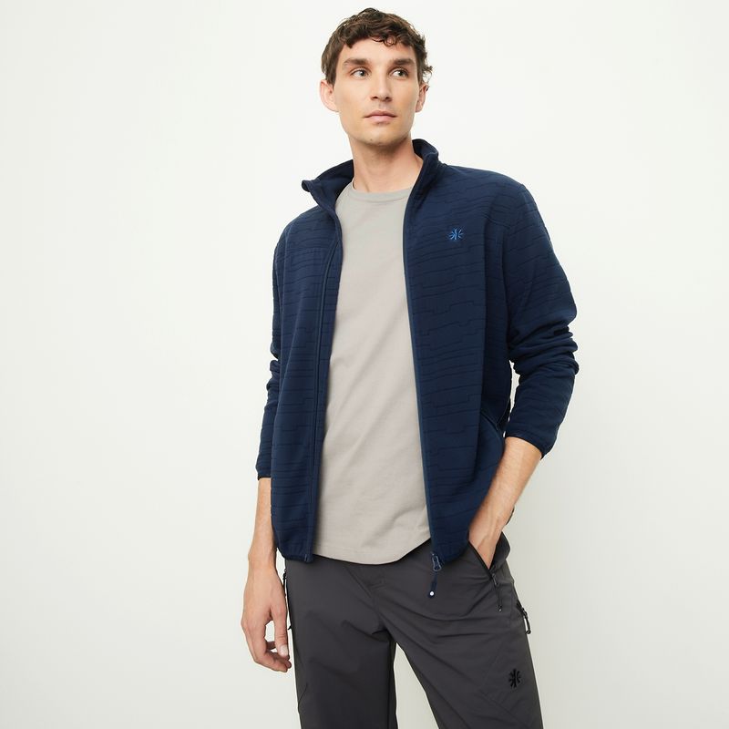 MOUNTAIN GEAR - Polar Deportivo Mountain Gear Hombre Manga Larga Con Cremallera