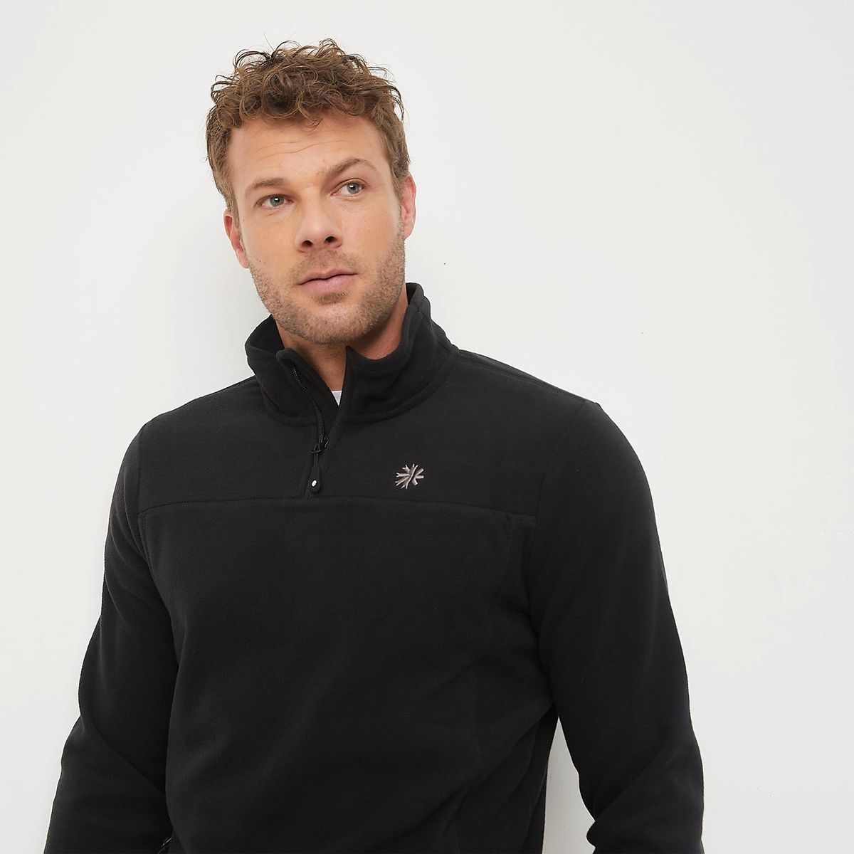 MOUNTAIN GEAR - Polar Deportivo Mountain Gear Cierre Metálico Manga Larga Hombre