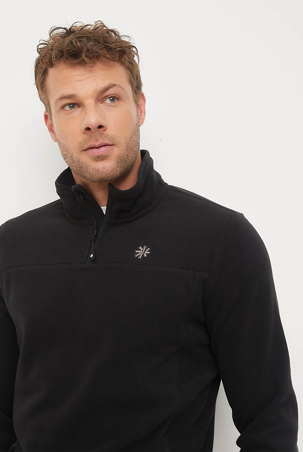 MOUNTAIN GEAR - Polar Deportivo Mountain Gear Cierre Metálico Manga Larga Hombre